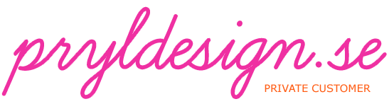PrylDesign.se - private webshop